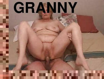 Three naughty grannies get their asses drilled in compilation vid