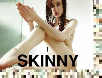 skinny teen Sherice hot solo video