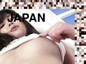 Japanese teen Hideka sensual erotic solo