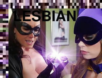 Lesbian cosplay kinky MILFs porn video