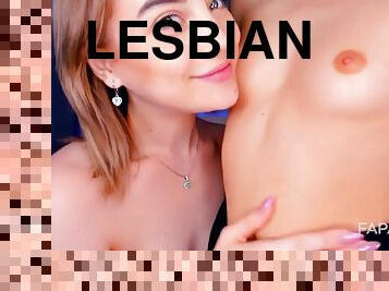 Raunchy 18 Years Old Lesbian Coeds With Small Boobs Having Fun