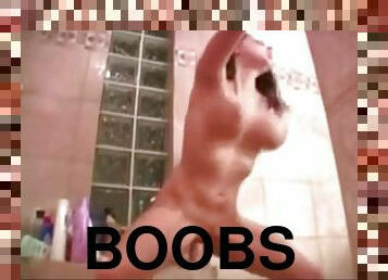 Shower boobs solo