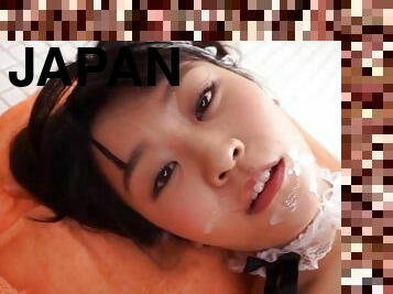 Minano is one of those Japanese maids who love sucking and drilling