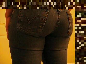 Perfect jean ass addiction