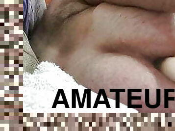 amateur, anal, juguete, gay, consolador, oso