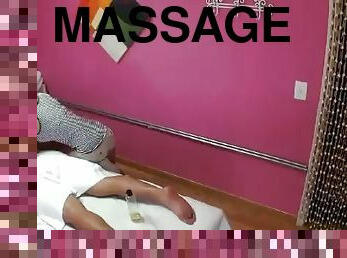 This hot massage includes some wicked handjob action as things get hardcore and really hot