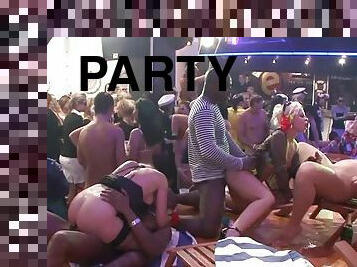 Sexy Marine Party Turns Into A Wild Orgy With Slutty Babes