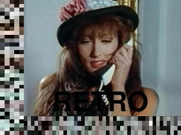 Hot gorgeous vixens in retro erotic movie