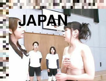 Subtitled Japanese ENF CFNF volleyball hazing in HD