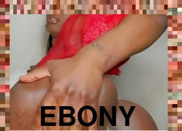 Sexy Ebony Spread and wink