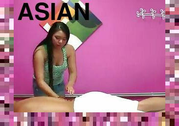 We got some nice Asian blowjob action going on in this sexy hardcore massage action