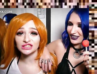 Threesome with Keokistar & Leah Meow for Halloween - Jean-marie corda