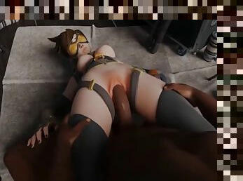 Tracer Getting Stuffed By BBC