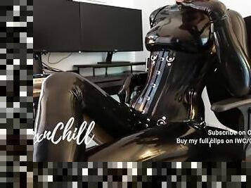 therapy JOI with latex model to 'cure' your rubber fetish