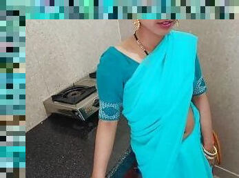 Young Indian Desi village bhabhi was hard fucking with dever in bathroom on clear Hindi audio