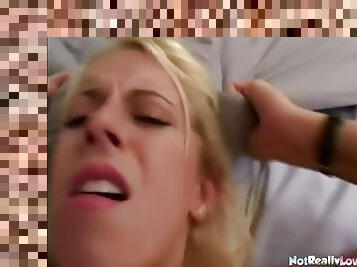 Sweet Blonde Casting Couch Closeup Fuck