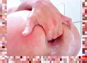 Soapy Fist Fuck and Bottle Insertion Breaks My Ass ! 60 fps