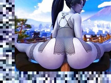 3D / Blender ???? Overwatch Widowmaker ??????? ????