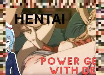 ok so. THIS IS HOW THIS SCENE SHOULD HAVE WENT!! yea :3 Power + Denji HENTAI Vtuber