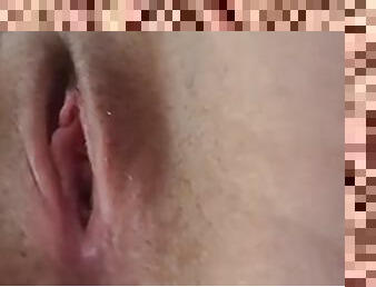 Close up on anal masturbation for you :