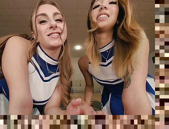 Sorority teen threesome POV HD Porn