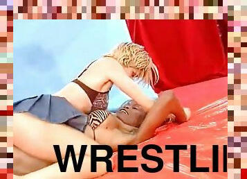 Grrek Interracial Oil Wrestling