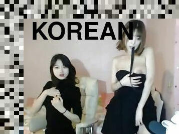 asia, amatir, blowjob-seks-dengan-mengisap-penis, webcam, korea