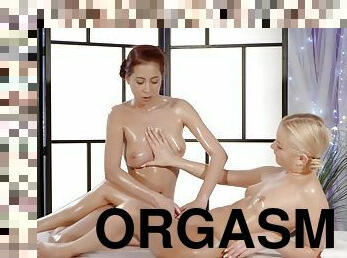 G-spot Orgasm For Horny Lesbian Teen 2