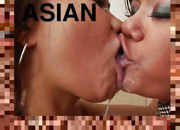 Annie Cruz and Lana Croft are nasty Asian chicks in need of a hard rod