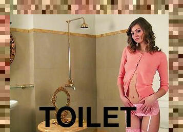 banyo-yapma, mastürbasyon-masturbation, amcık-pussy, güzellik, parmaklama, uzun-çoraplar, doğal, tuvalet, hoş, tek-kişilik