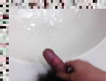 asia, mandi, mastubasi, cumshot-keluarnya-sperma, homo, sentakkan, sperma, seorang-diri, korea