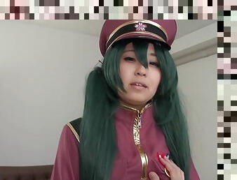 Adorable army officer Airi Sato enjoy steamy cosplay with her lover