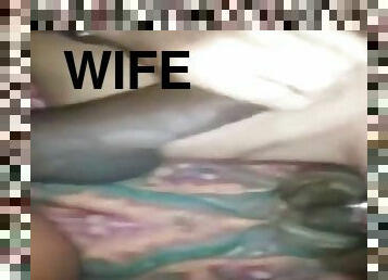 Blonde white wife cuckold