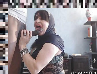 Submissive Arab Wife Pleasing Her Husband