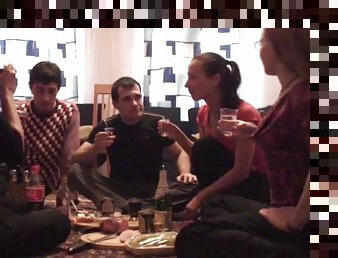 A group of teens have a party and get really drunk