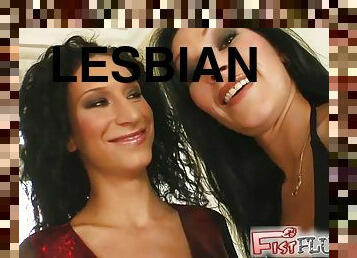Check out these hot lesbian chicks who are fingering and fisting the fuck out of each other