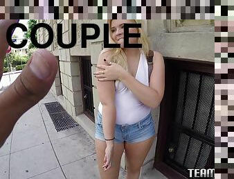 Dude meets a chick on the street and ends up fucking her