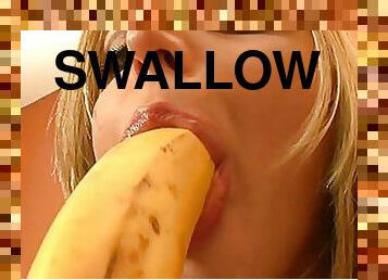From Eating a Banana to Swallowing Man Meat