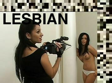 Delightful Aaliyah And Nancy Have Lesbian Sex Together