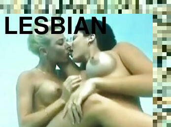 amatorskie, lesbijskie, napalona, basen, realne