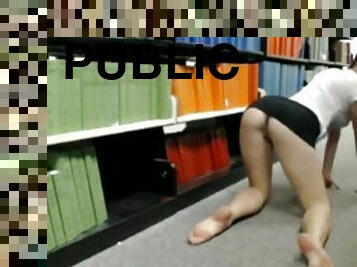 Webcam Girl Naked In Public Library