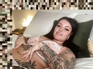 Love chat big tits brunette masturbates on cam