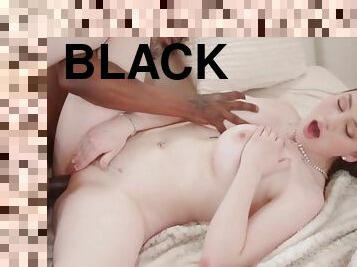BLACKED Hot babe Keeps Her Sugar dad Satisfied - Big dick