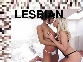 Opposites Attract for two lusty lesbians Isabella and Tracy