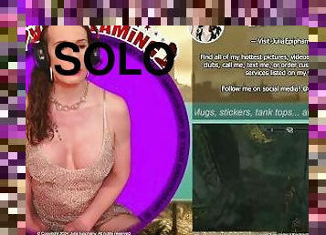 Another few excerpts from my Valentine's Day show, just dorking around playing Skyrim!