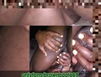 Brownapple69 takes BBC muscle guy at gloryhole.
