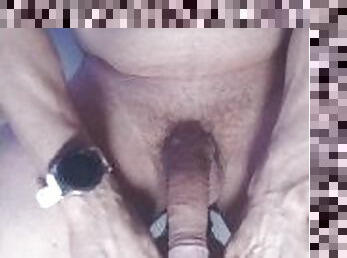 Trying to milk my prostate with my new Xosax Horse Dildo without touching my cock