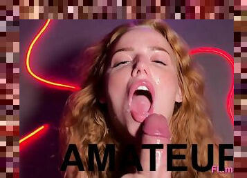 Your Cum Is Soo Yummy! Best Redhead Cumshot Compilation