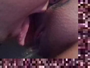 MY LOVER PISS IN MY MOUTH CREAMPIE CLEANUP UP