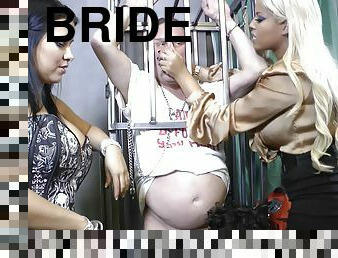 BDSM fetish video of Bridegette B and Lacie James having fun